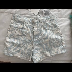 Zara denim shorts